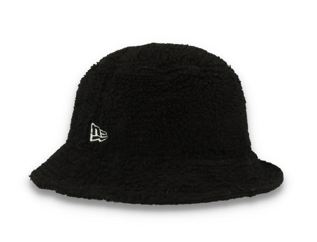 Bucket Hat Womens Borg Black - LOKK