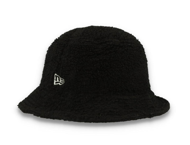 Bucket Hat Womens Borg Black - LOKK