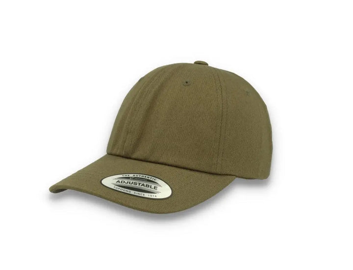 Buck Green Dad Cap Low Profile Cotton Twill - Yupoong 6245CM Buck - LOKK