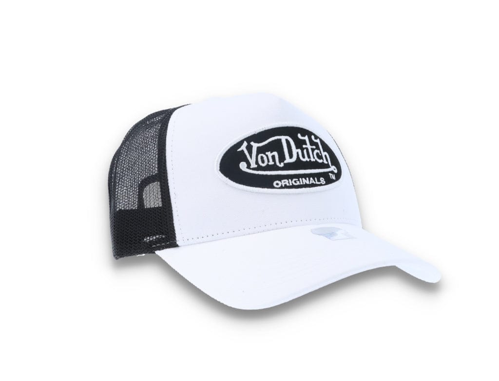 Von Dutch Trucker Cap Boston White/Black - LOKK