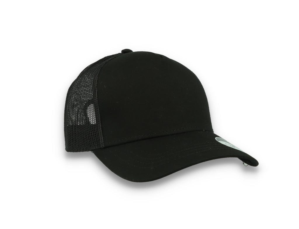 Trucker Cap Black/Black Atlantis Rapper Cotton - LOKK
