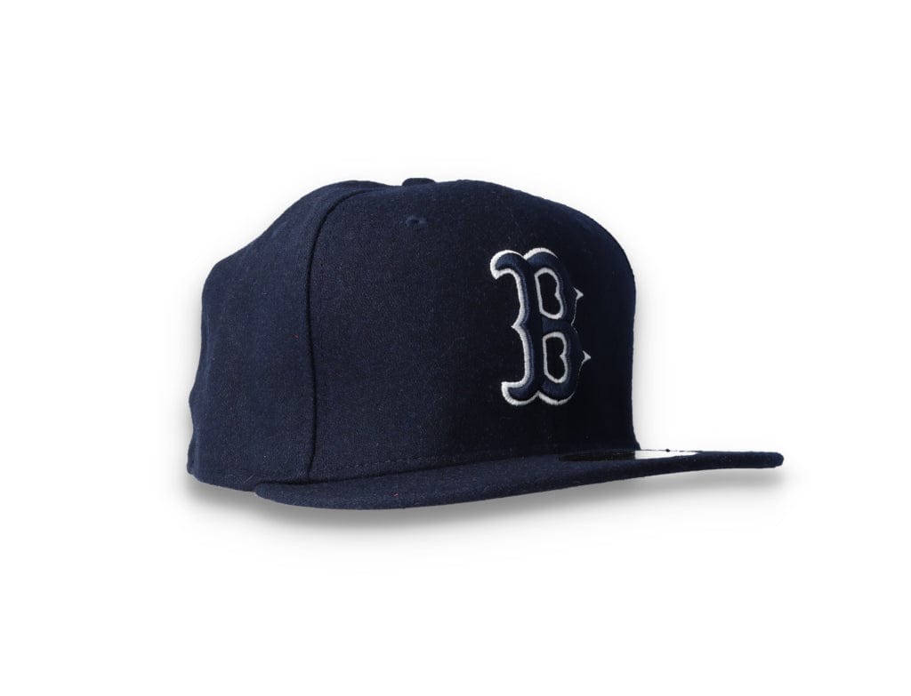 59FIFTY Melton Wool Boston Red Sox Navy/White - LOKK