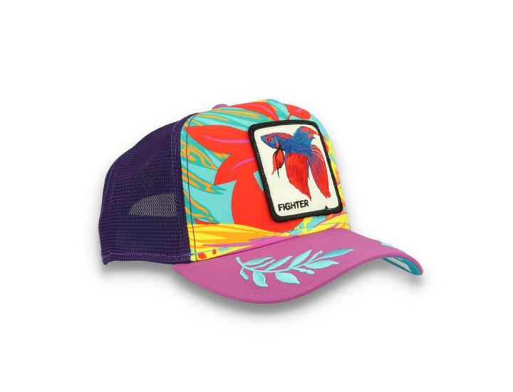 Goorin Trucker Cap  Even Betta Purple - LOKK