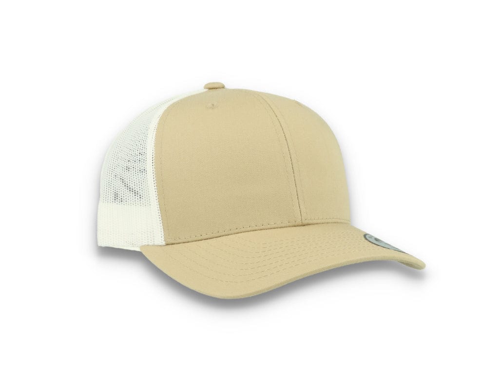 Flexfit 6606T Retro Trucker Khaki/White - LOKK