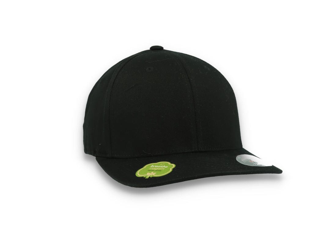 Black Organic Cap Flexfit Cotton 6277 - LOKK