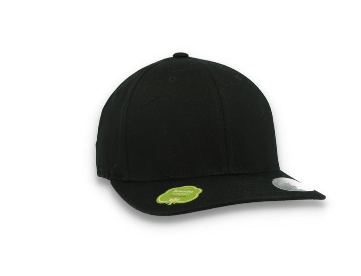 Black Organic Cap Flexfit Cotton 6277 - LOKK
