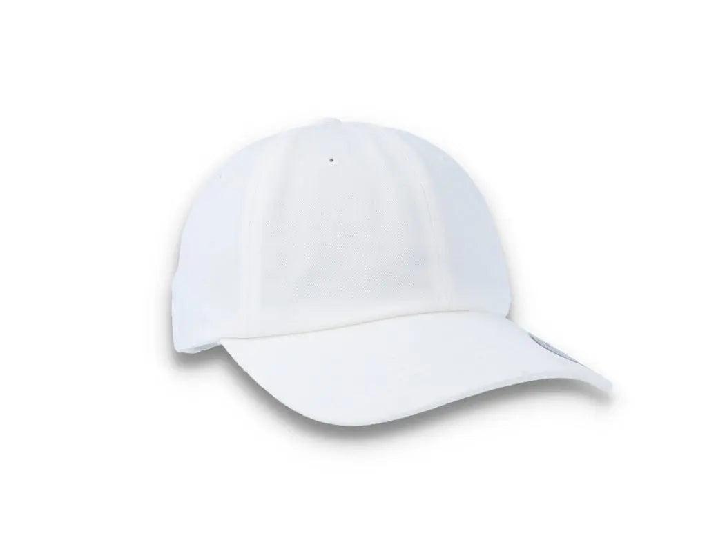 White Dad Cap Low Profile Cotton Twill - Yupoong 6245CM - LOKK