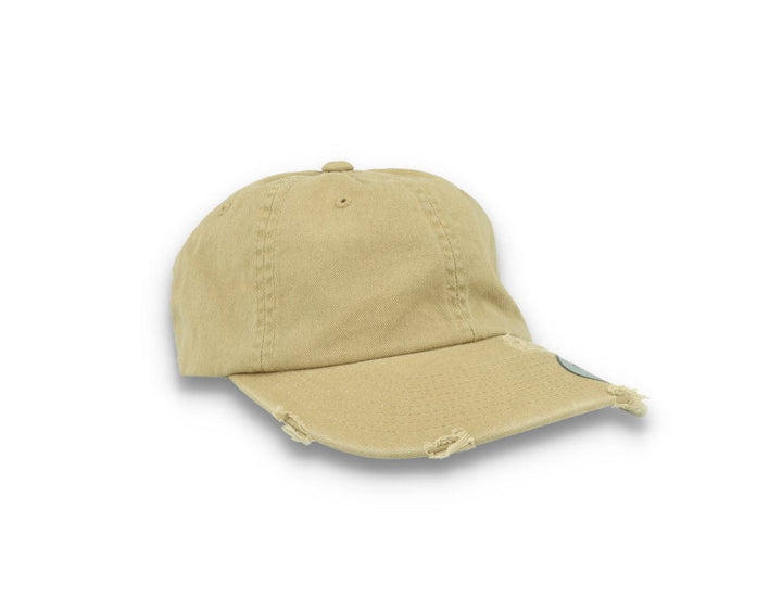 Low Profile Destroyed Cap Khaki 6245DC - LOKK