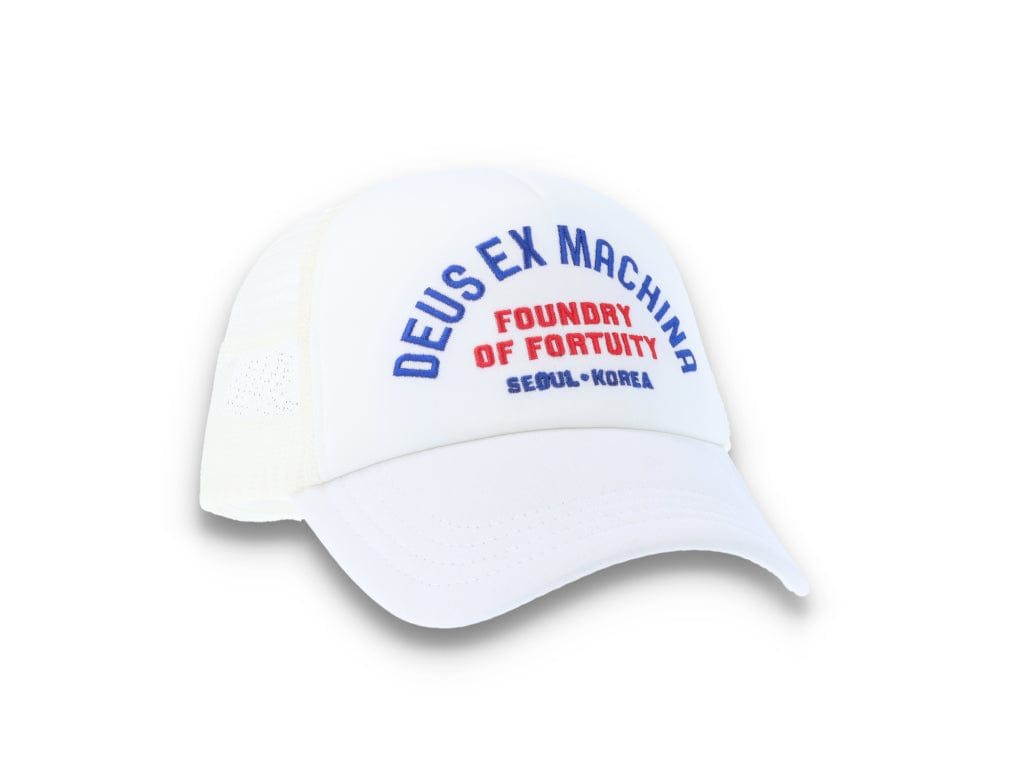 Trucker Cap White Fortuity - LOKK
