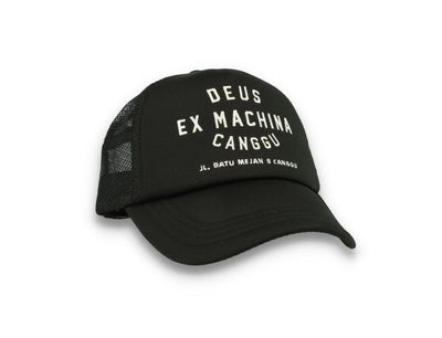 Trucker Cap Black Deus Canggu Address