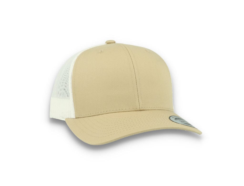 Flexfit 6606T Retro Trucker Khaki/White - LOKK
