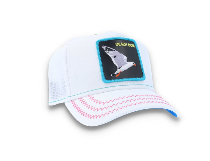 Goorin Trucker Cap Beach Bomber White - LOKK