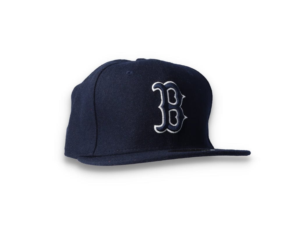 59FIFTY Melton Wool Boston Red Sox Navy/White - LOKK