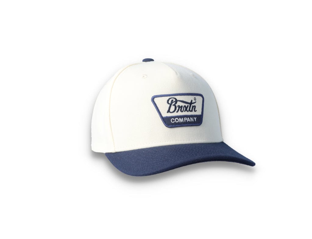 Snapback Cap White/Navy Linwood - LOKK