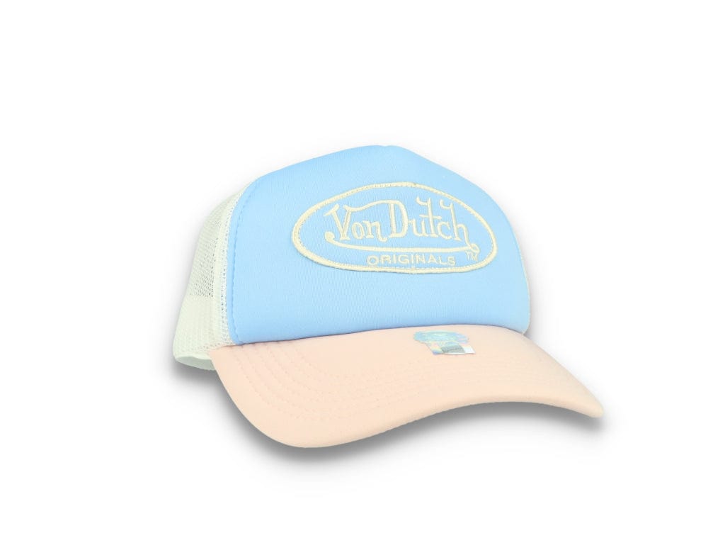Von Dutch Trucker Cap Tampa Foam Blue/Pink - LOKK