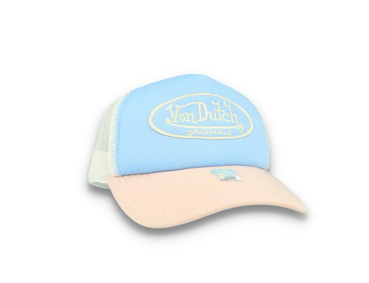 Von Dutch Trucker Cap Tampa Foam Blue/Pink - LOKK