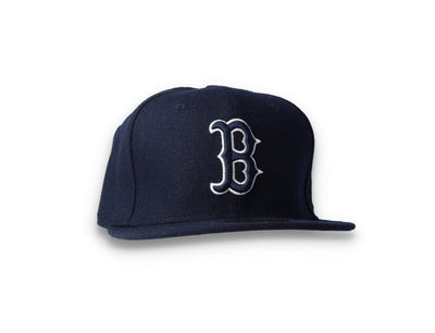 59FIFTY Melton Wool Boston Red Sox Navy/White