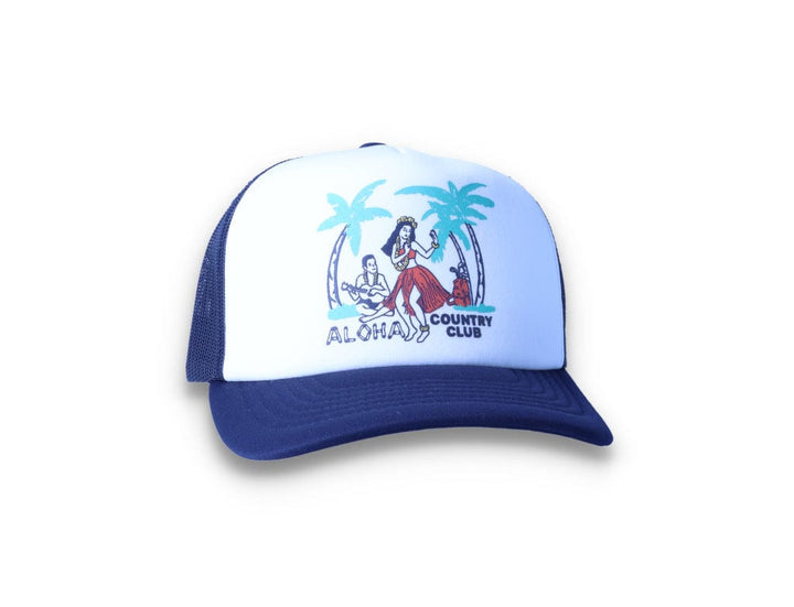 Trucker Cap Aloha Club White/Navy - LOKK