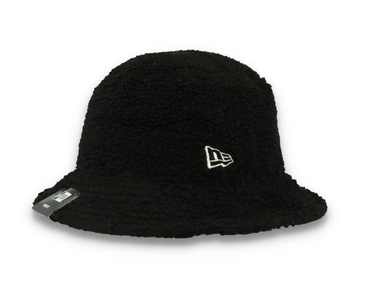 Bucket Hat Womens Borg Black - LOKK