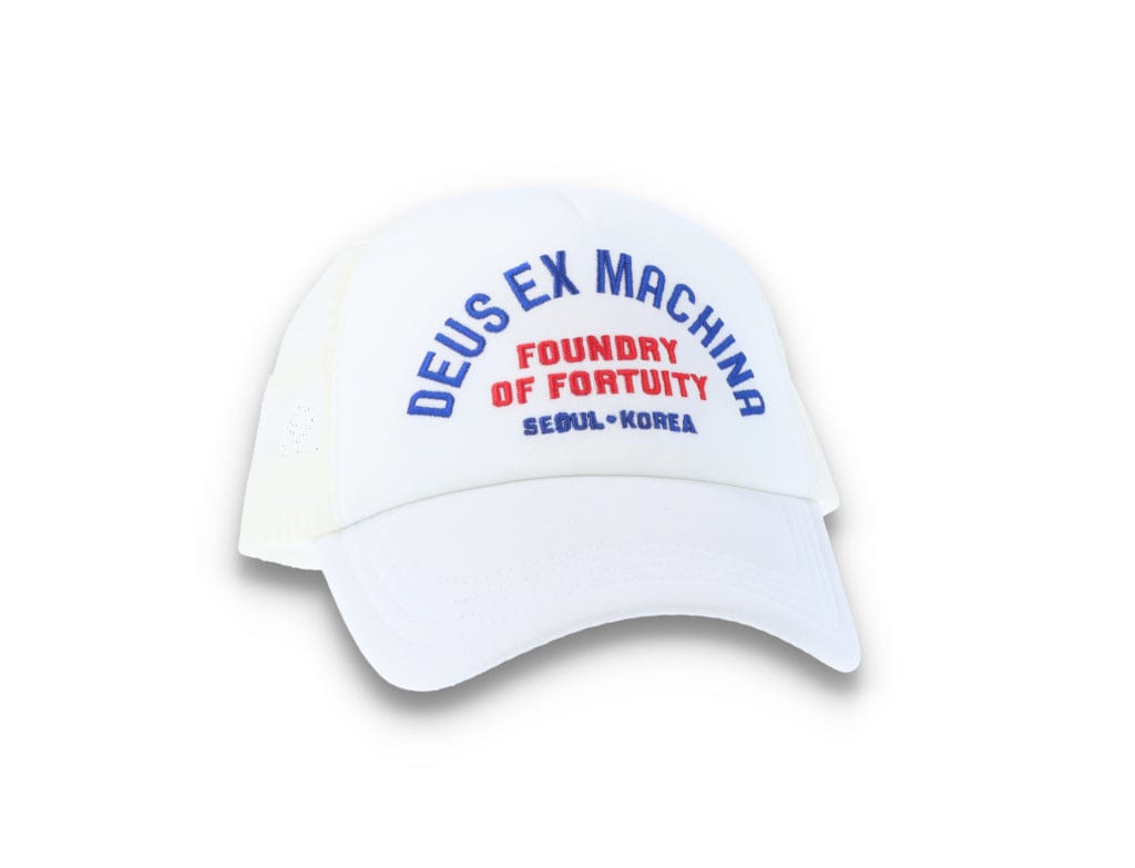 Trucker Cap White Fortuity - LOKK