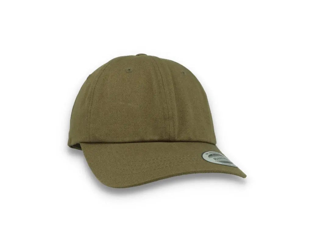 Buck Green Dad Cap Low Profile Cotton Twill - Yupoong 6245CM Buck - LOKK
