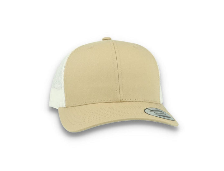 Flexfit 6606T Retro Trucker Khaki/White - LOKK