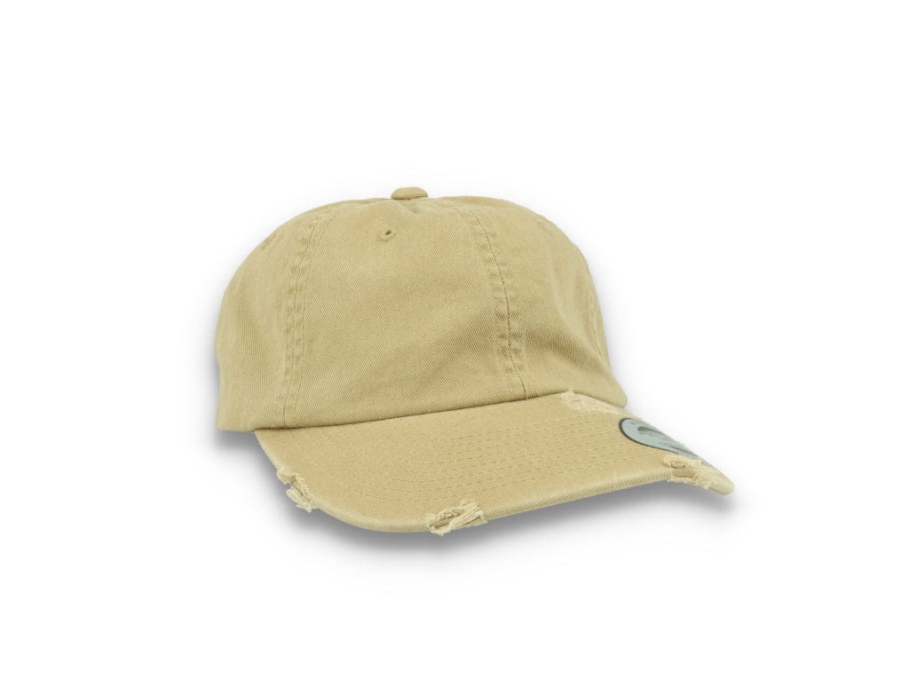 Low Profile Destroyed Cap Khaki 6245DC - LOKK