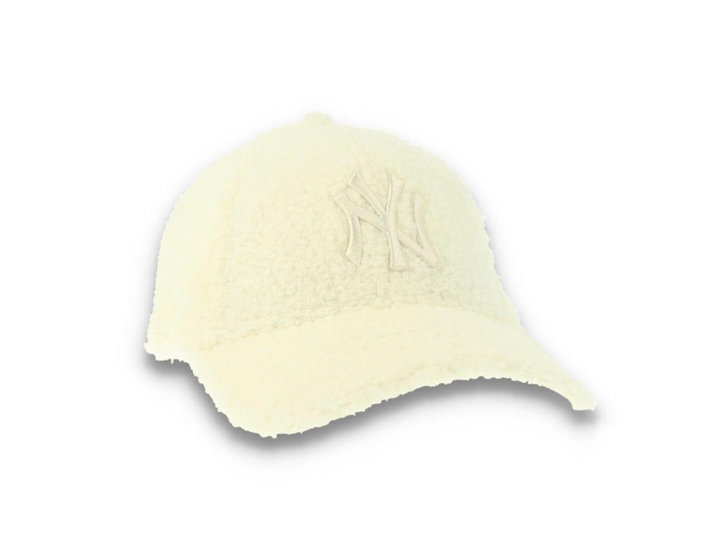 9FORTY Womens Borg NY Yankees Off-White - LOKK
