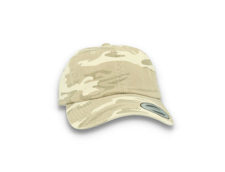 Low Profile Camo Washed Cap 6245CW Desert Camo - LOKK