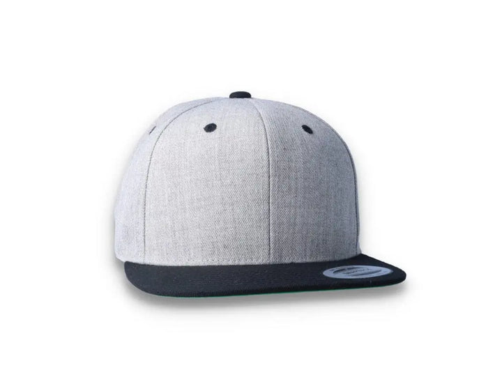 Yupoong Classic Snapback 6089MT Heather Grey/Black - LOKK