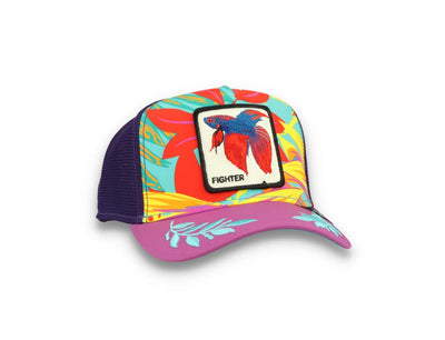 Goorin Trucker Cap  Even Betta Purple