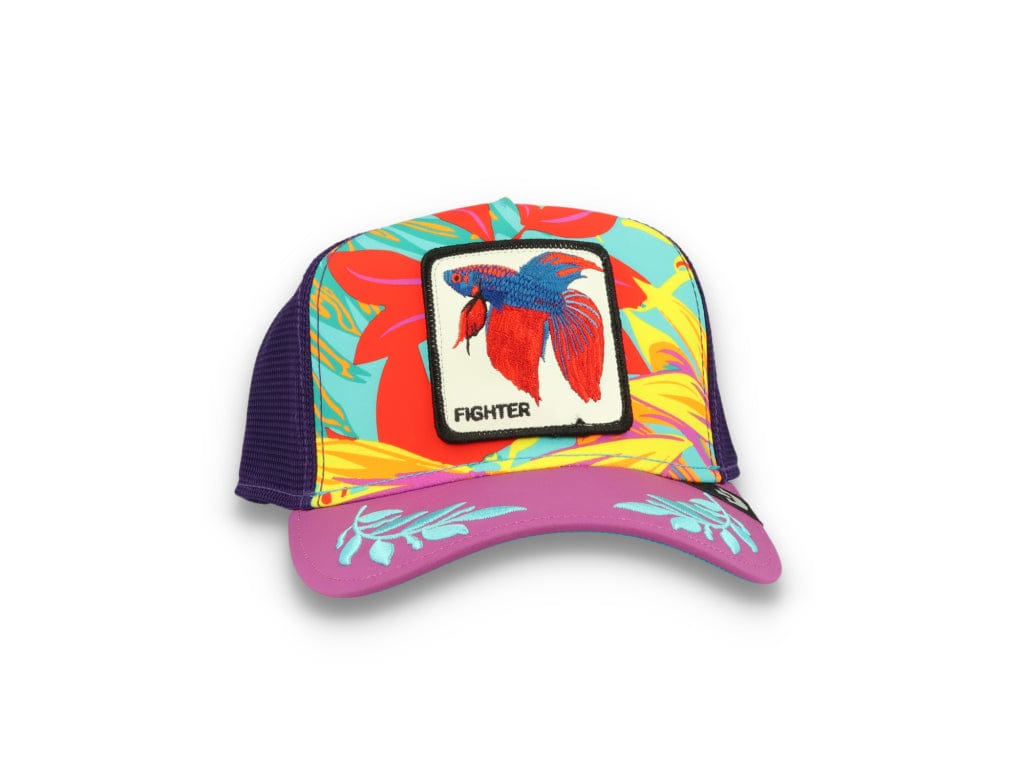 Goorin Trucker Cap  Even Betta Purple - LOKK