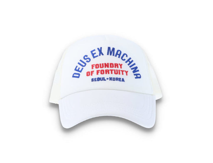 Trucker Cap White Fortuity - LOKK