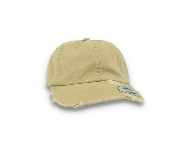 Low Profile Destroyed Cap Khaki 6245DC - LOKK