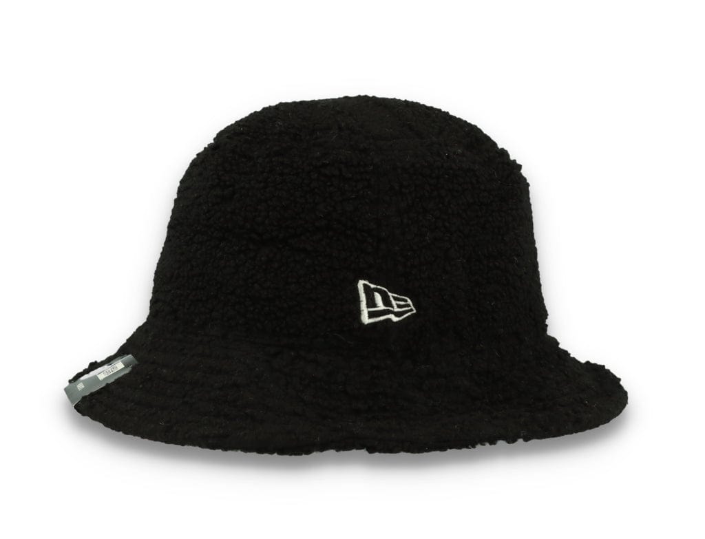 Bucket Hat Womens Borg Black - LOKK