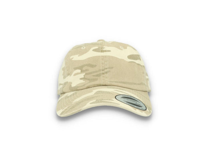 Low Profile Camo Washed Cap 6245CW Desert Camo - LOKK