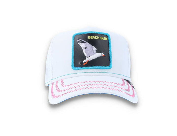 Goorin Trucker Cap Beach Bomber White - LOKK