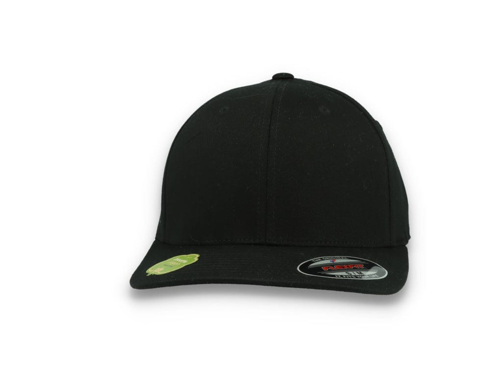 Black Organic Cap Flexfit Cotton 6277 - LOKK