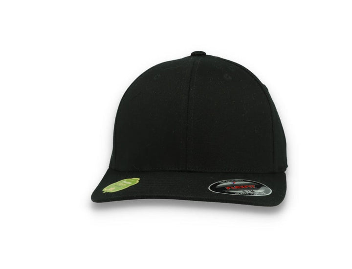 Black Organic Cap Flexfit Cotton 6277 - LOKK