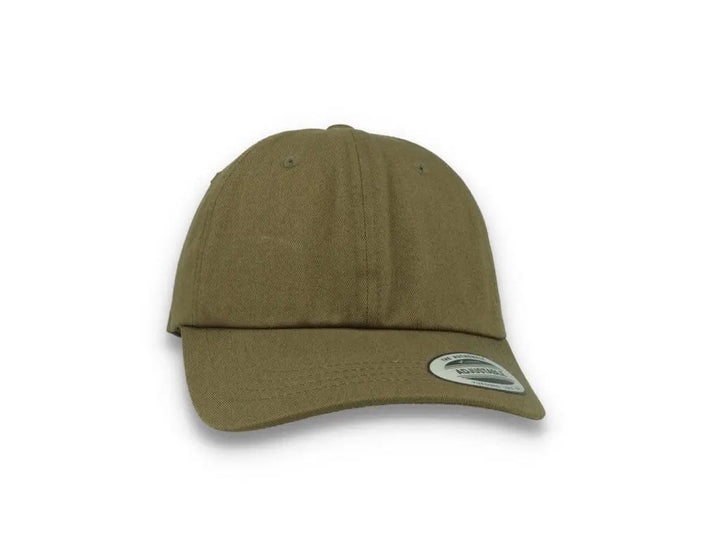 Buck Green Dad Cap Low Profile Cotton Twill - Yupoong 6245CM Buck - LOKK