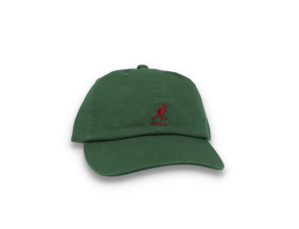 Kangol Cap Washed Baseball Cap Algae - LOKK