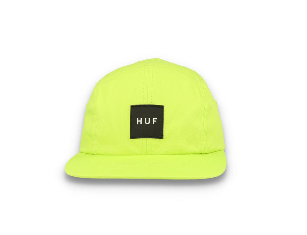 Cap 5-Panel Sort HUF Essential Box Logo Volley Huf Green - LOKK