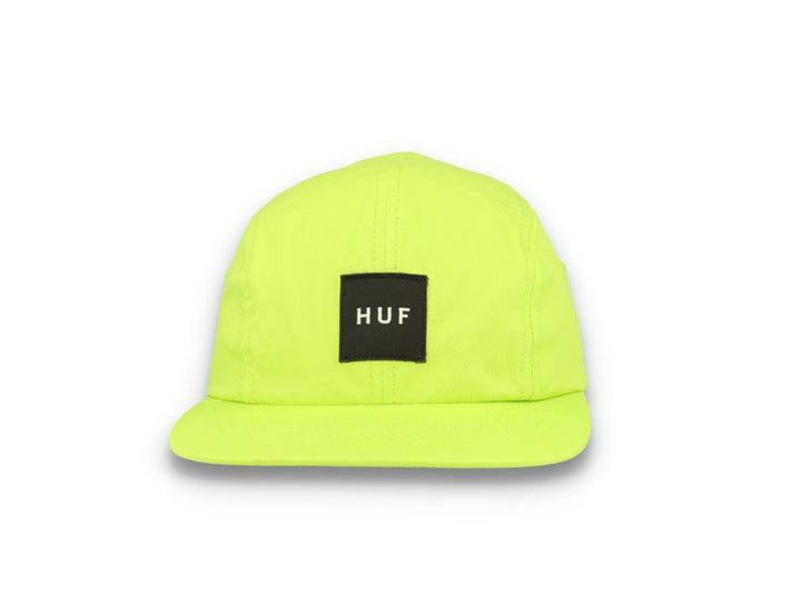 Cap 5-Panel Sort HUF Essential Box Logo Volley Huf Green - LOKK
