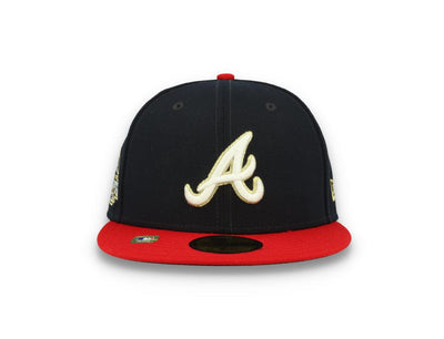 59FIFTY Gold Atlanta Braves