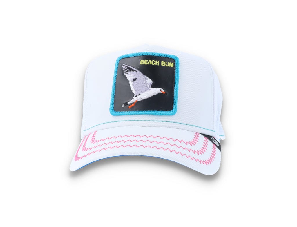 Goorin Trucker Cap Beach Bomber White - LOKK