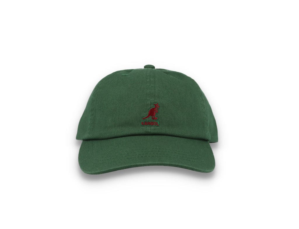 Kangol Cap Washed Baseball Cap Algae - LOKK