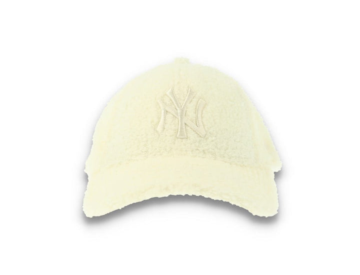 9FORTY Womens Borg NY Yankees Off-White - LOKK