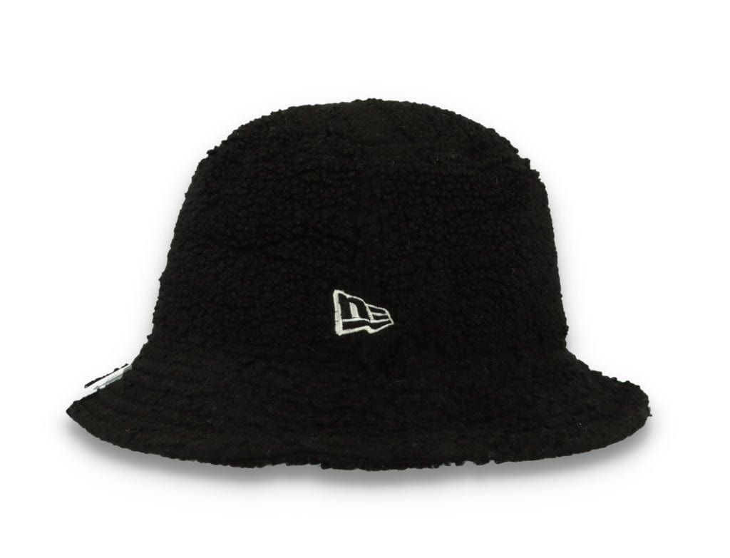 Bucket Hat Womens Borg Black - LOKK