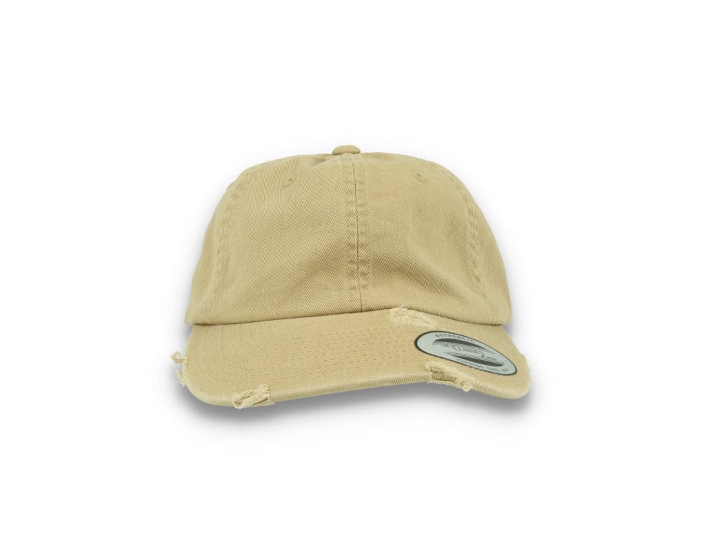 Low Profile Destroyed Cap Khaki 6245DC - LOKK
