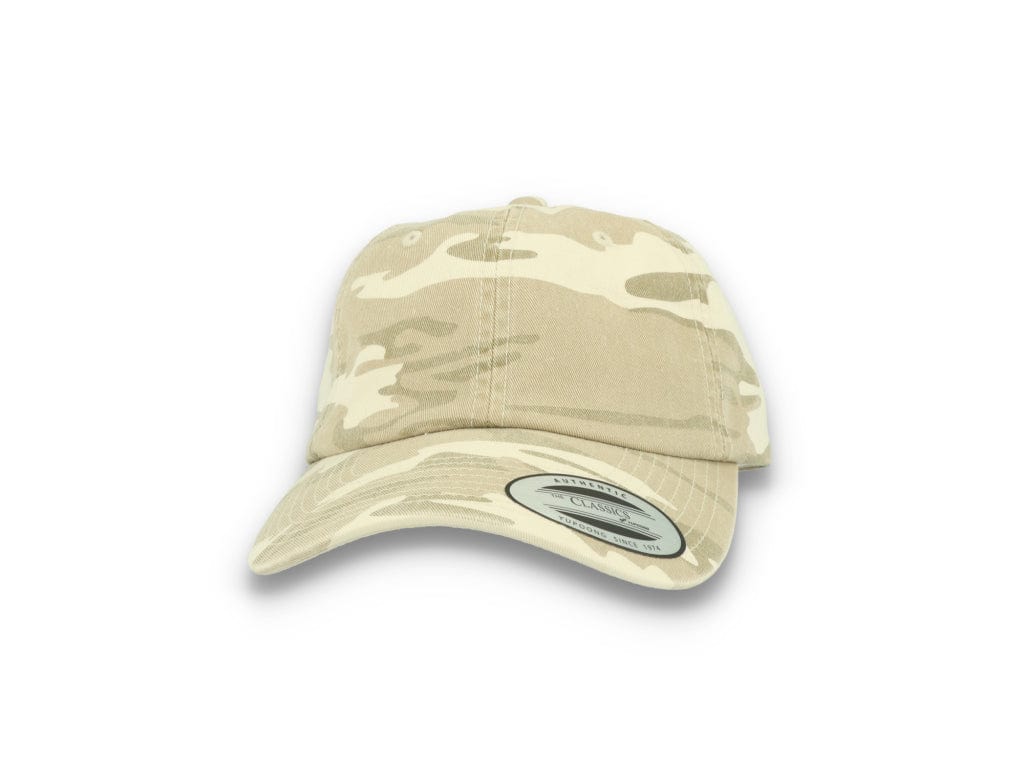 Low Profile Camo Washed Cap 6245CW Desert Camo - LOKK